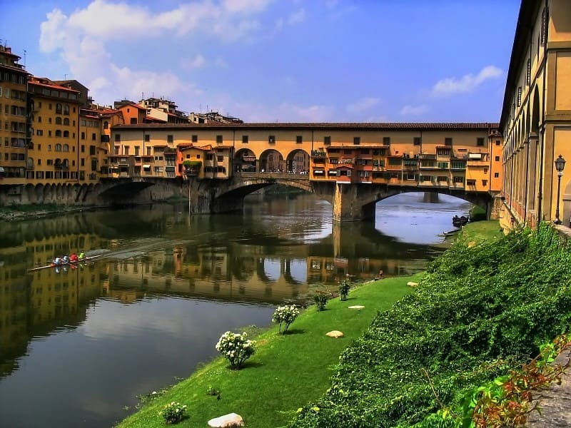 Old Bridge in Florence, Italy