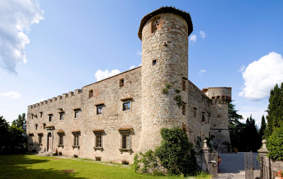 Castle of Meleto in Chianti